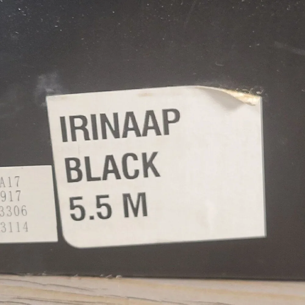 INC Irinaa Black Faux Suede Over Knee Boots Sz 5.5M